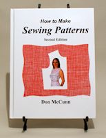 Hardback edition of 'How to Make Sewing Patterns, Second Edition' 
